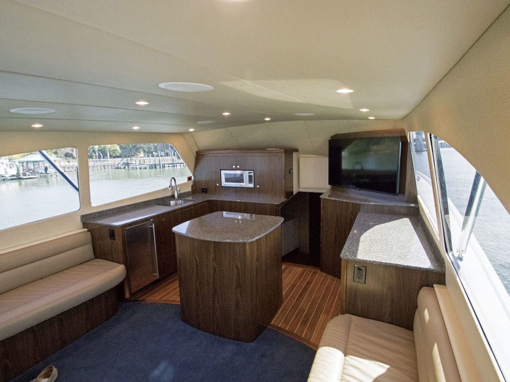 Salon of Forbes 50 Boat Works