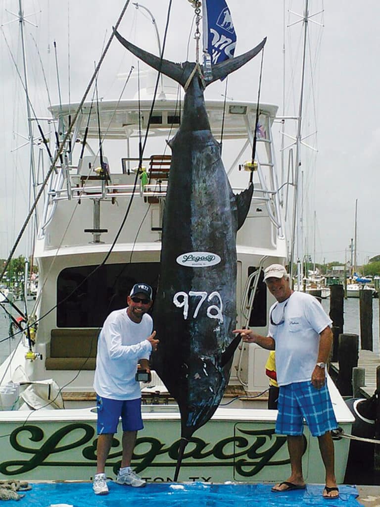 Legacy Texas State Record Blue Marlin