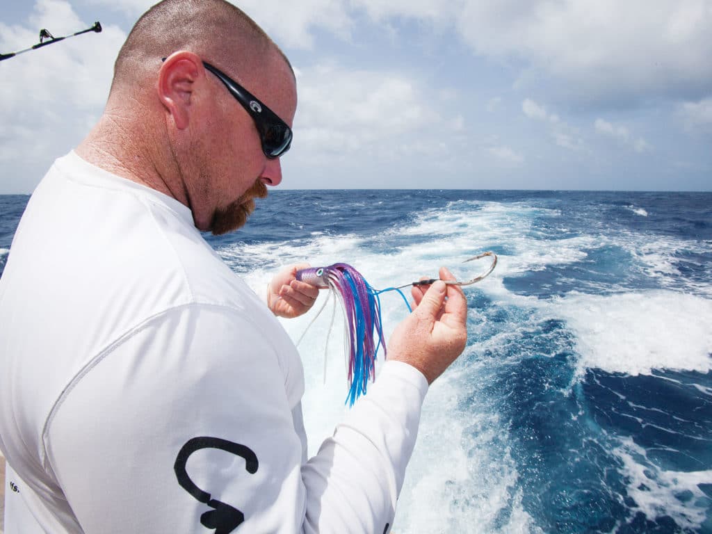 Offshore Fishing 101: Rigging a Large Trolling Lure for Marlin 