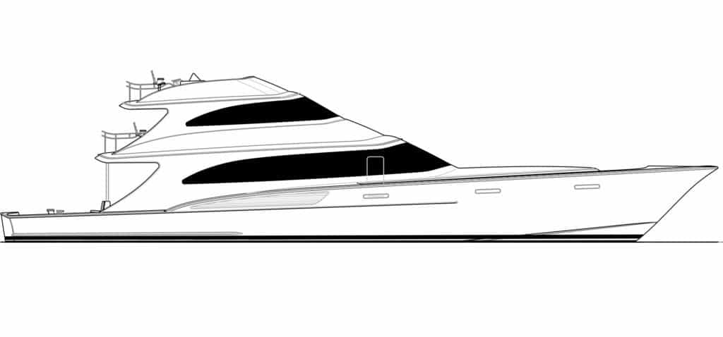 Jarrett Bay 110 On the Drawing Board