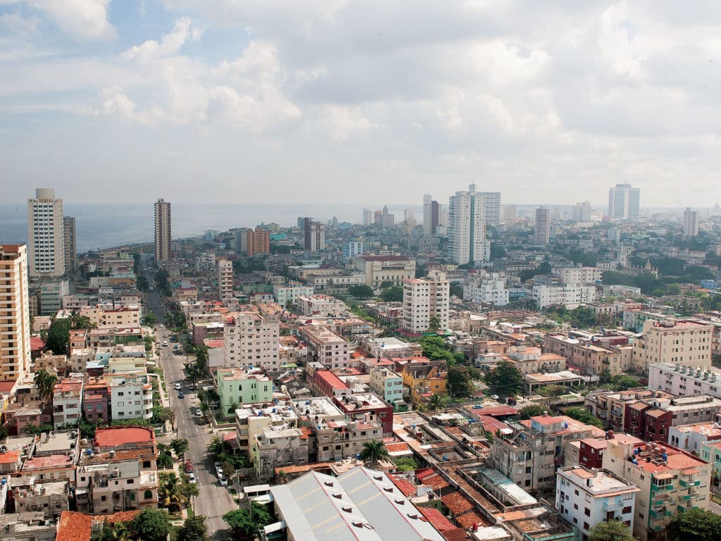 view of Cuba