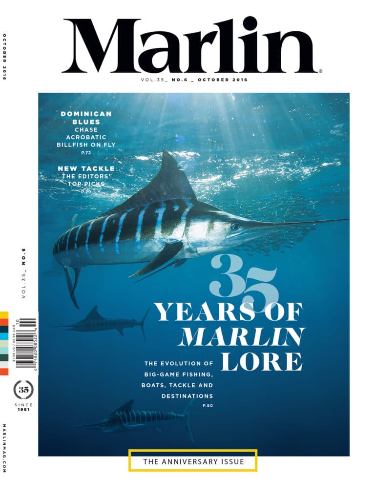 October 2016 issue of Marlin Magazine