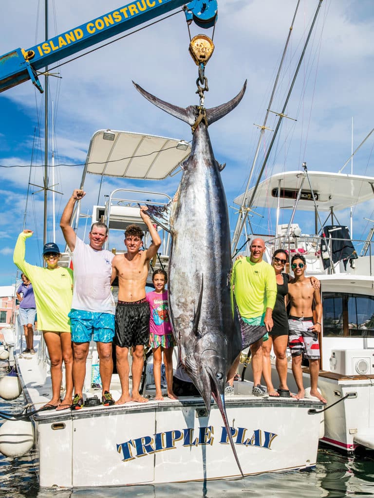 bermuda blue marlin triple play jacob estis world record