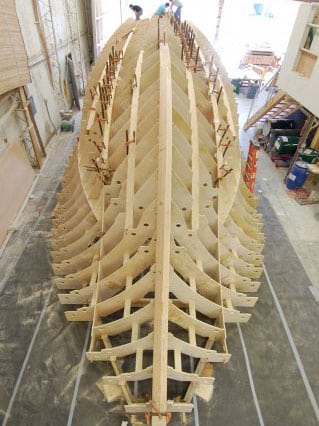 Bayliss 64-foot Parranda boat build