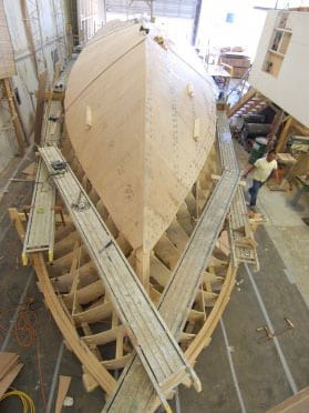Bayliss 64-foot Parranda boat build