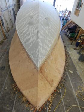 Bayliss 64-foot Parranda boat build
