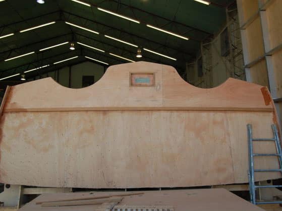 Bayliss 64-foot Parranda boat build