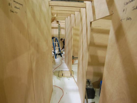 Bayliss 64-foot Parranda boat build