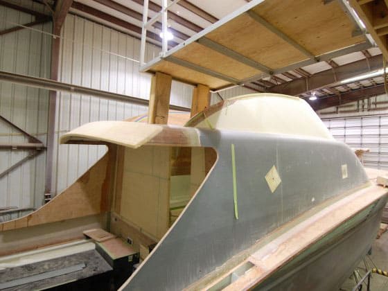 Bayliss 64-foot Parranda boat build