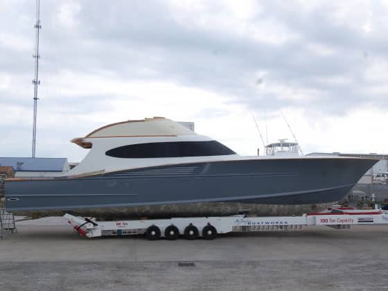 Bayliss 64-foot Parranda boat build