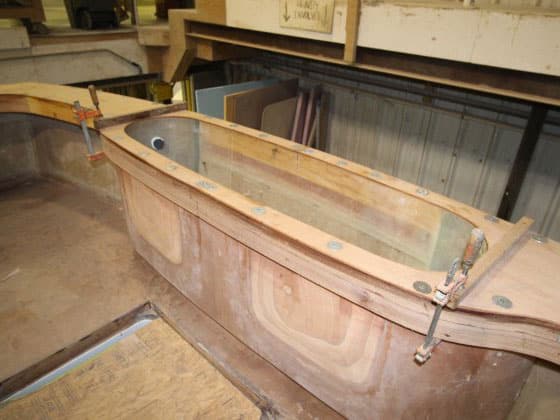 Bayliss 64-foot Parranda boat build