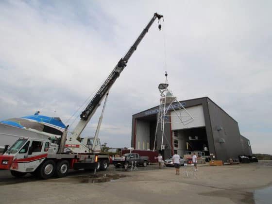 Bayliss 64-foot Parranda boat build