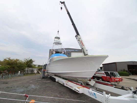 Bayliss 64-foot Parranda boat build