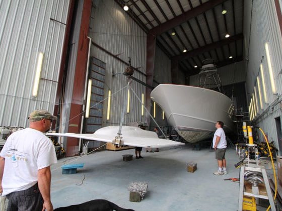 Bayliss 64-foot Parranda boat build