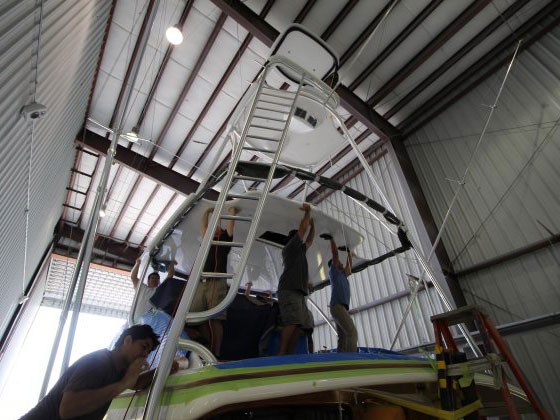 Bayliss 64-foot Parranda boat build