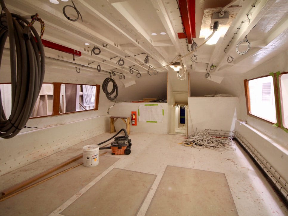 Bayliss Boatworks Hull 22, 64-foot Lor-a-Di