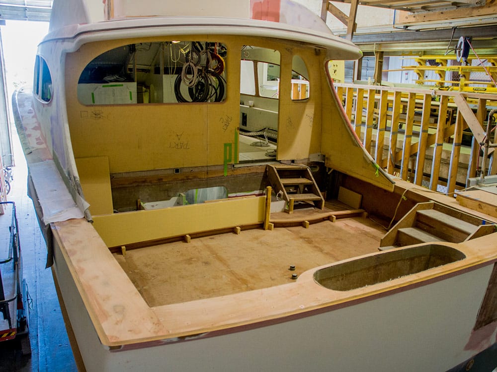 Bayliss Boatworks Hull 22, 64-foot Lor-a-Di