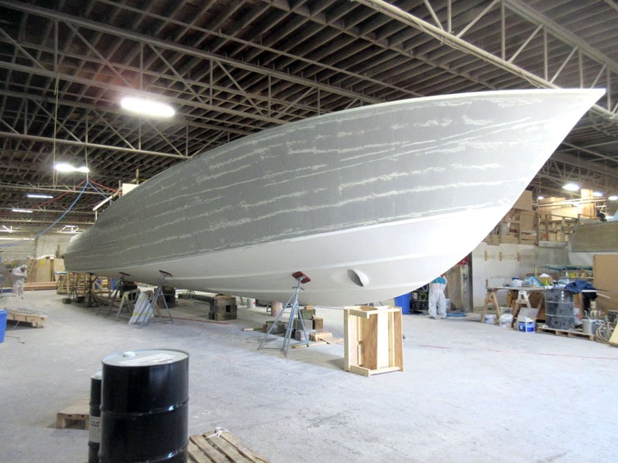 jarrett bay 67 foot sport fisherman boat build