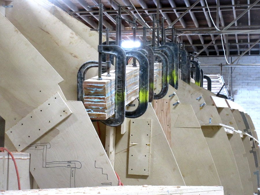 Jarrett Bay 64 foot Contango boat build progress