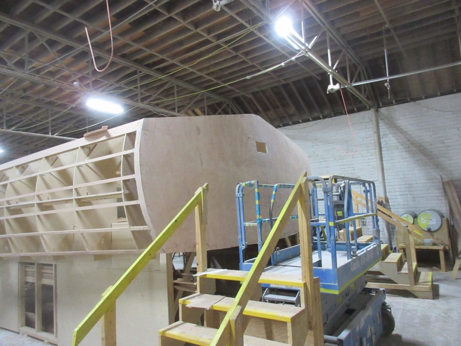 Jarrett Bay 64 foot Contango boat build progress