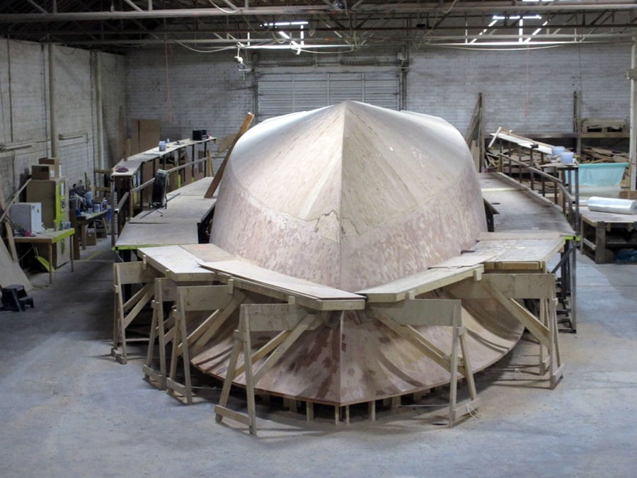 Jarrett Bay 64 foot Contango boat build progress