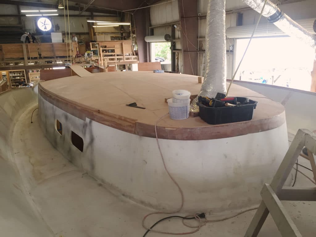 Jim Smith 60-foot Walkaround Boat Build