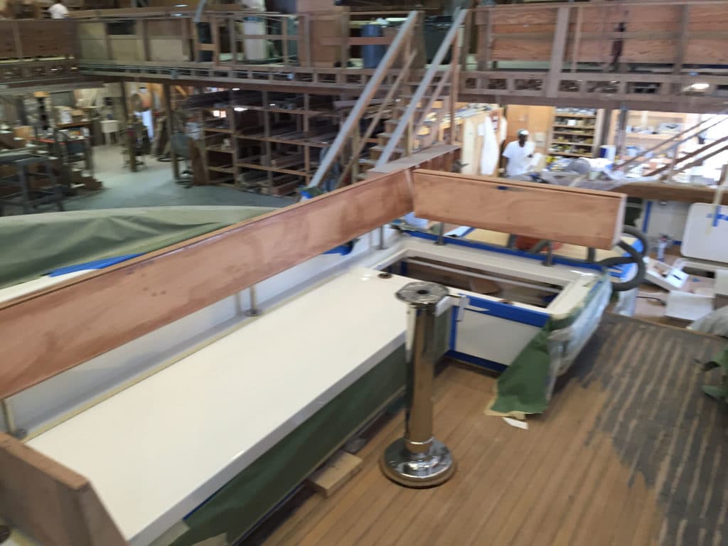 Jim Smith 60-foot Walkaround Boat Build