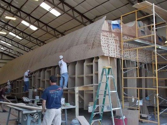 Weaver Boatworks 97 Boat Build