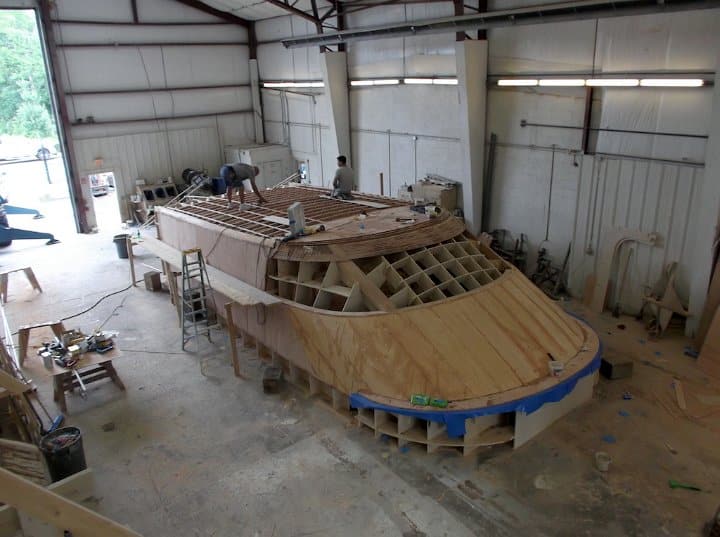 Weaver Boatworks 97 Boat Build