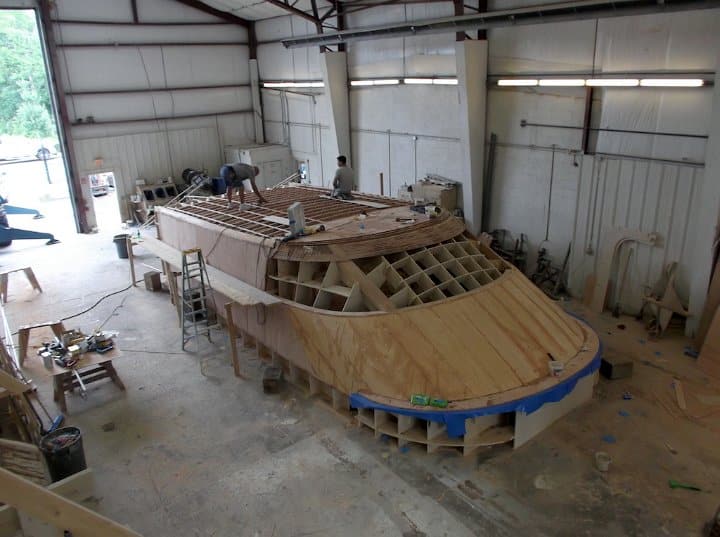 Weaver Boatworks 97 Boat Build