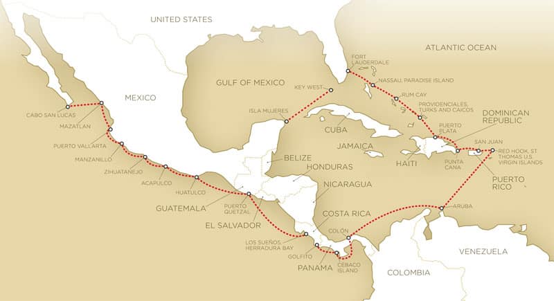 Map of Stalker trip