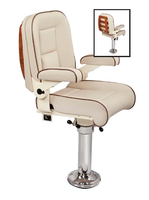 Pompanette Platinum Series Helm Seat