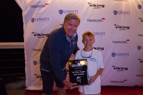matthew vatland sarah k top junior angler 2017 viking key west challenge