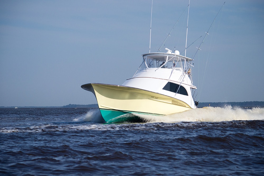 Micabe sport-fishing boat