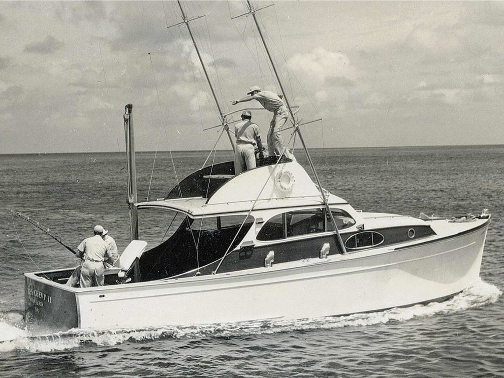 miss chevy ii rybovich sport fishing boat