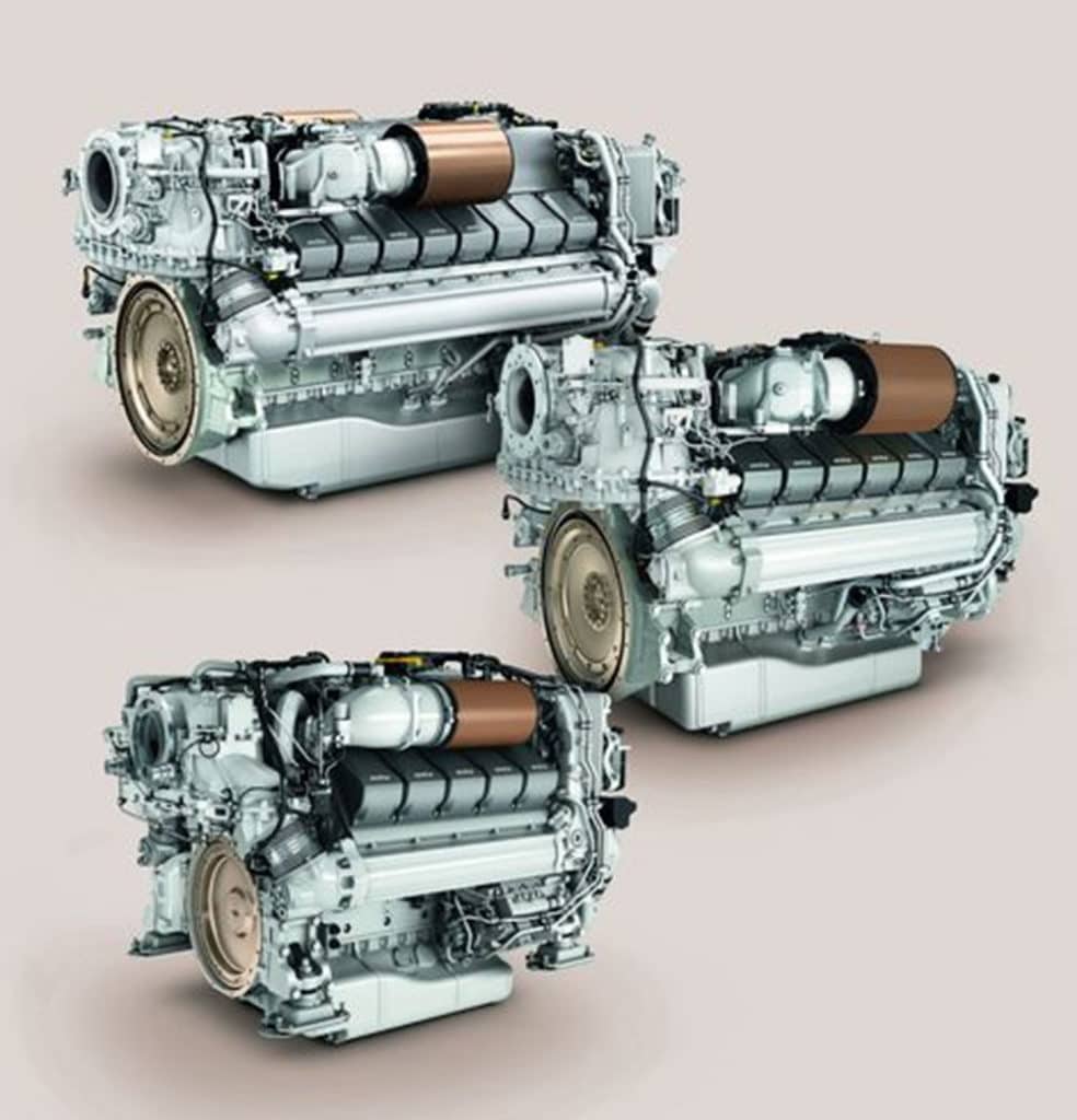 mtu series 2000 m96l diesel engines
