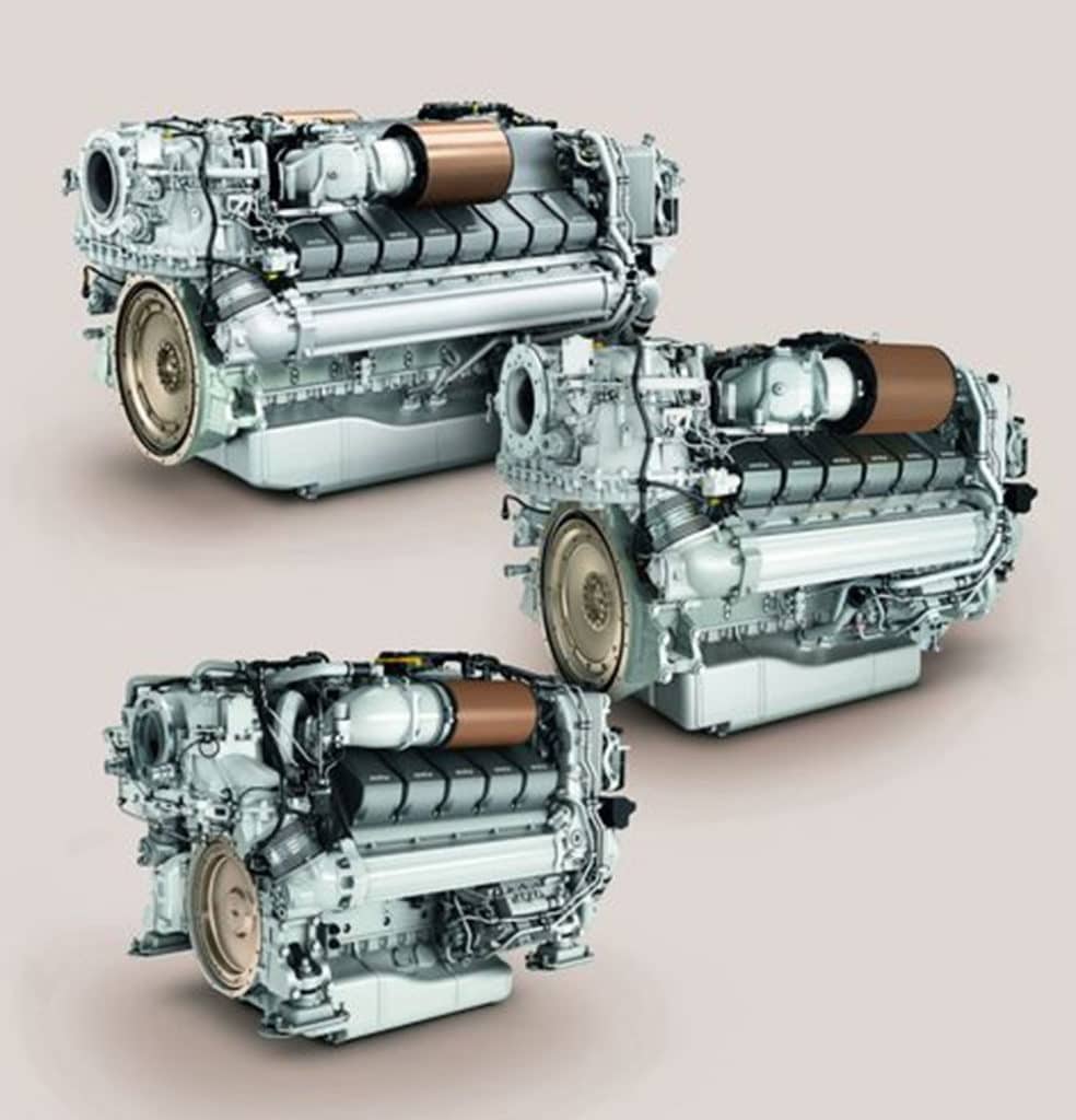 mtu series 2000 m96l diesel engine family
