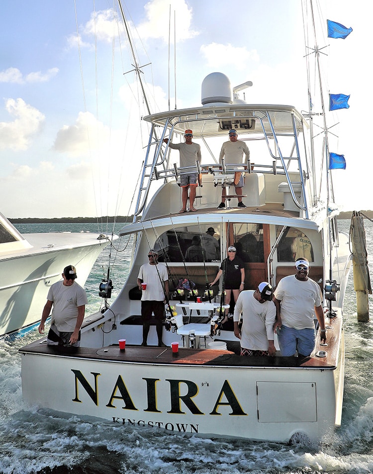 Naira fishing Aruba Caribbean Cup