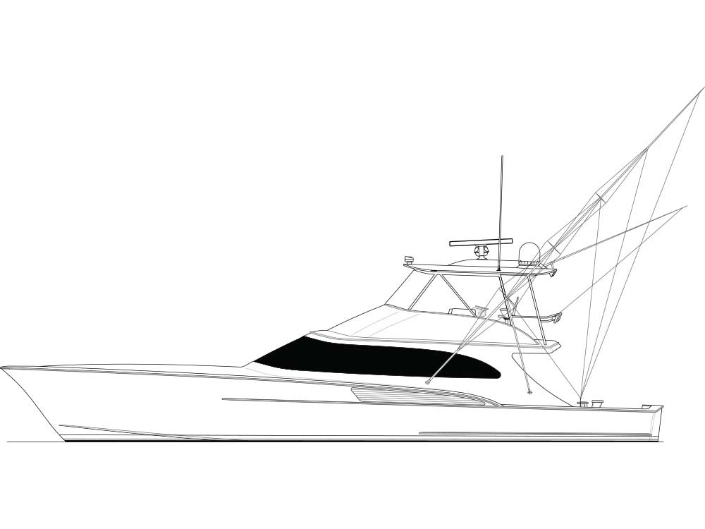 Model Drawings for the New Jarrett Bay 68