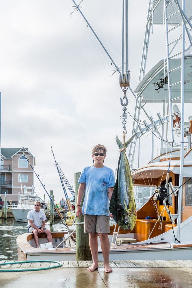 Nice mahimahi Hatteras outer banks NC
