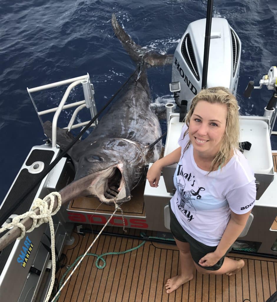 Potential New Ladies World Record Swordfish Caught