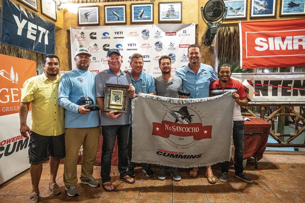 Team Decisive at the No Sancocho Sailfish Shootout.