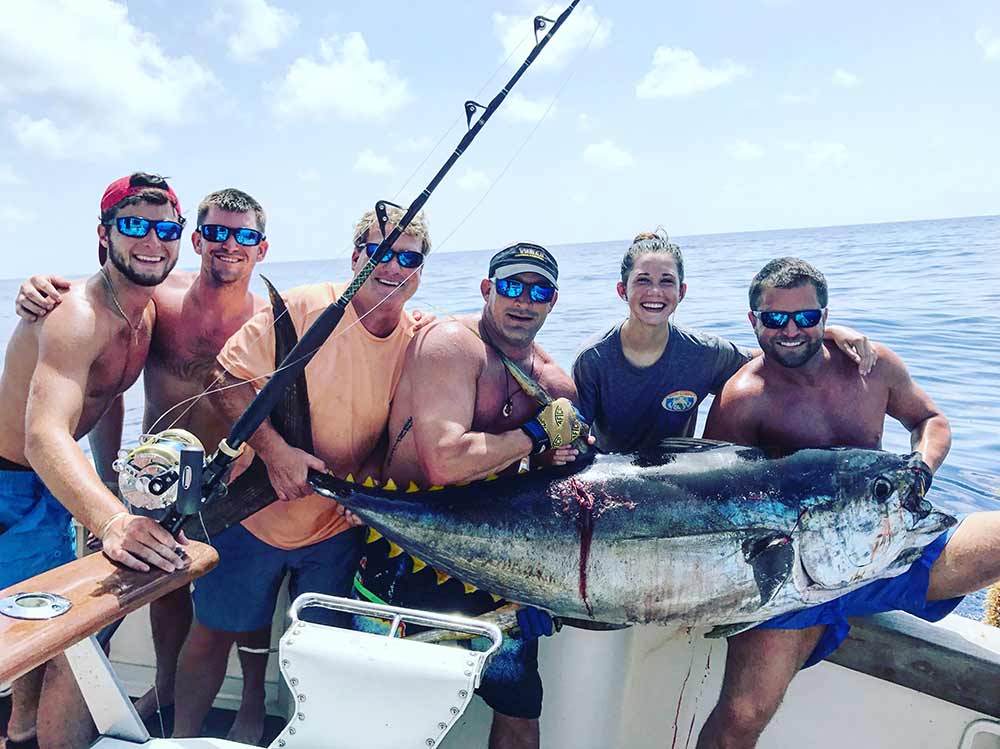 big tuna catch in Gulf of Mexico