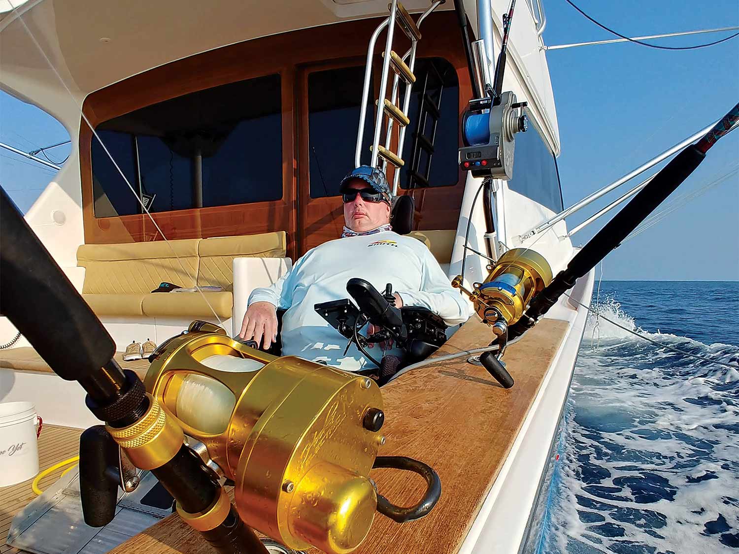 automatic fishing reel for disabled anglers Fishing is No Handicap