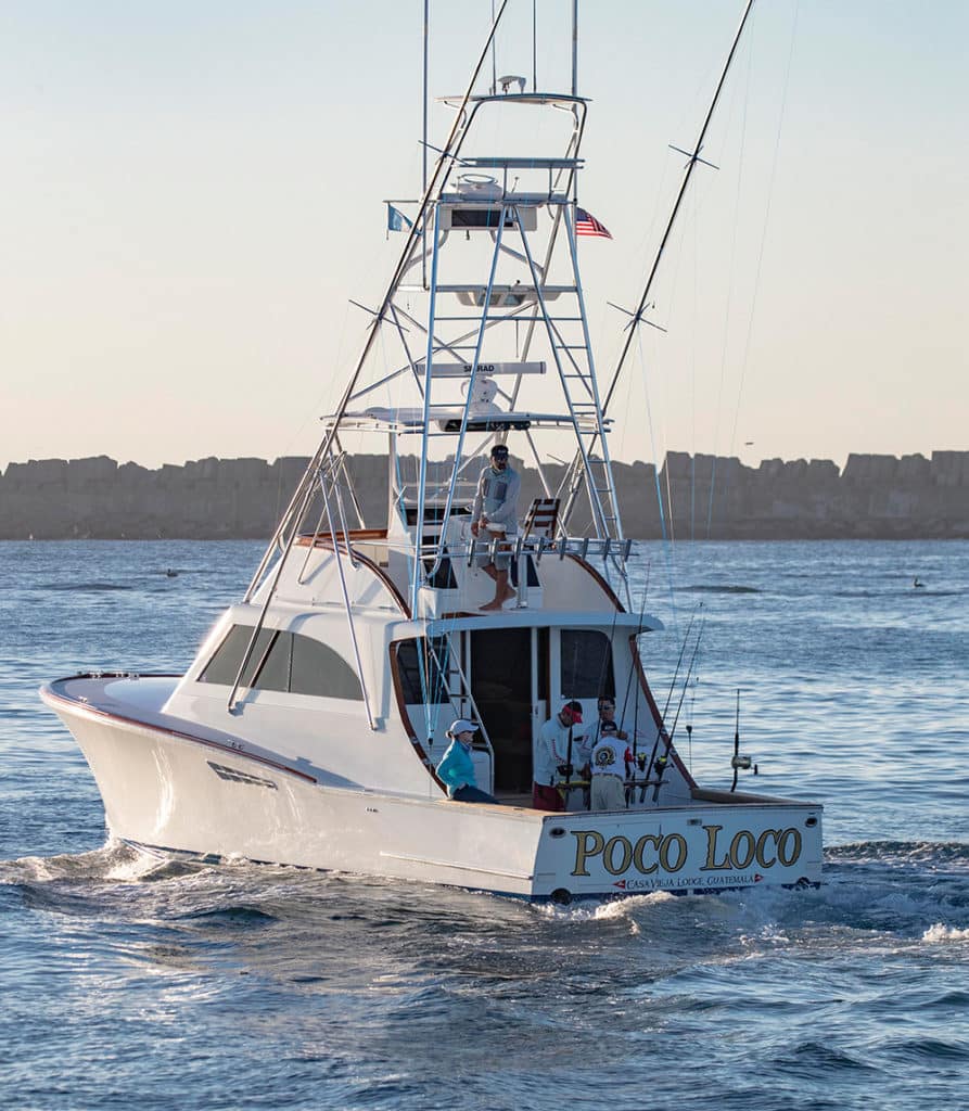 Poco Loco fishing boat