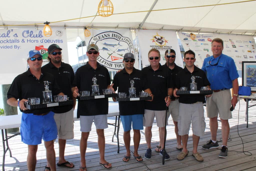 2016 New Orleans Invitational Billfish Tournament Psyco Fin second place overall