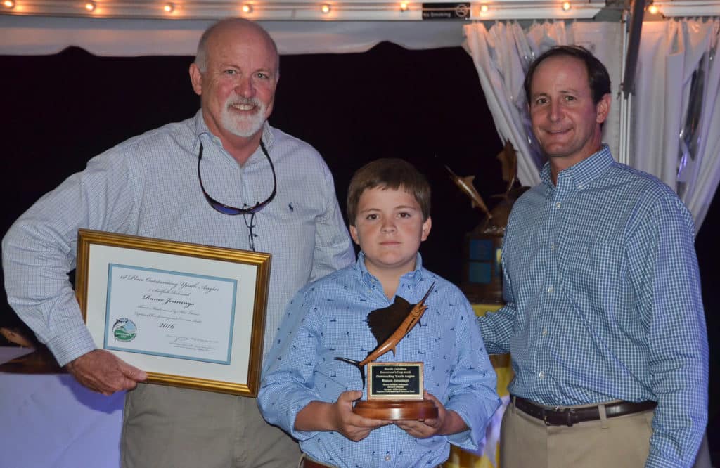 Governor's Cup Outstanding Youth Angler award