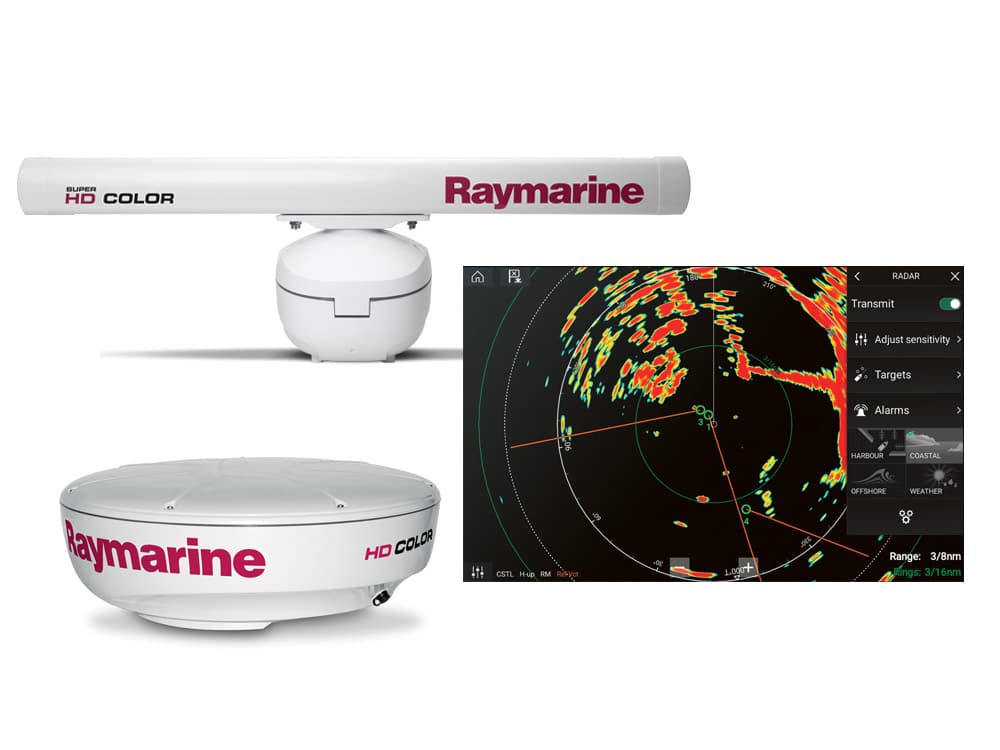 Raymarine Super HD radar