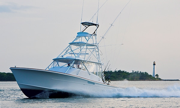 Release 46 Express coasting on water