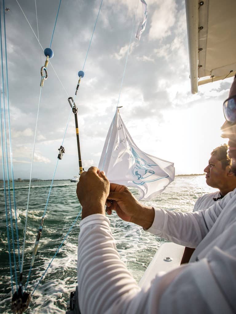 2016 International Billfish Tournament of San Juan, Puerto Rico release flags